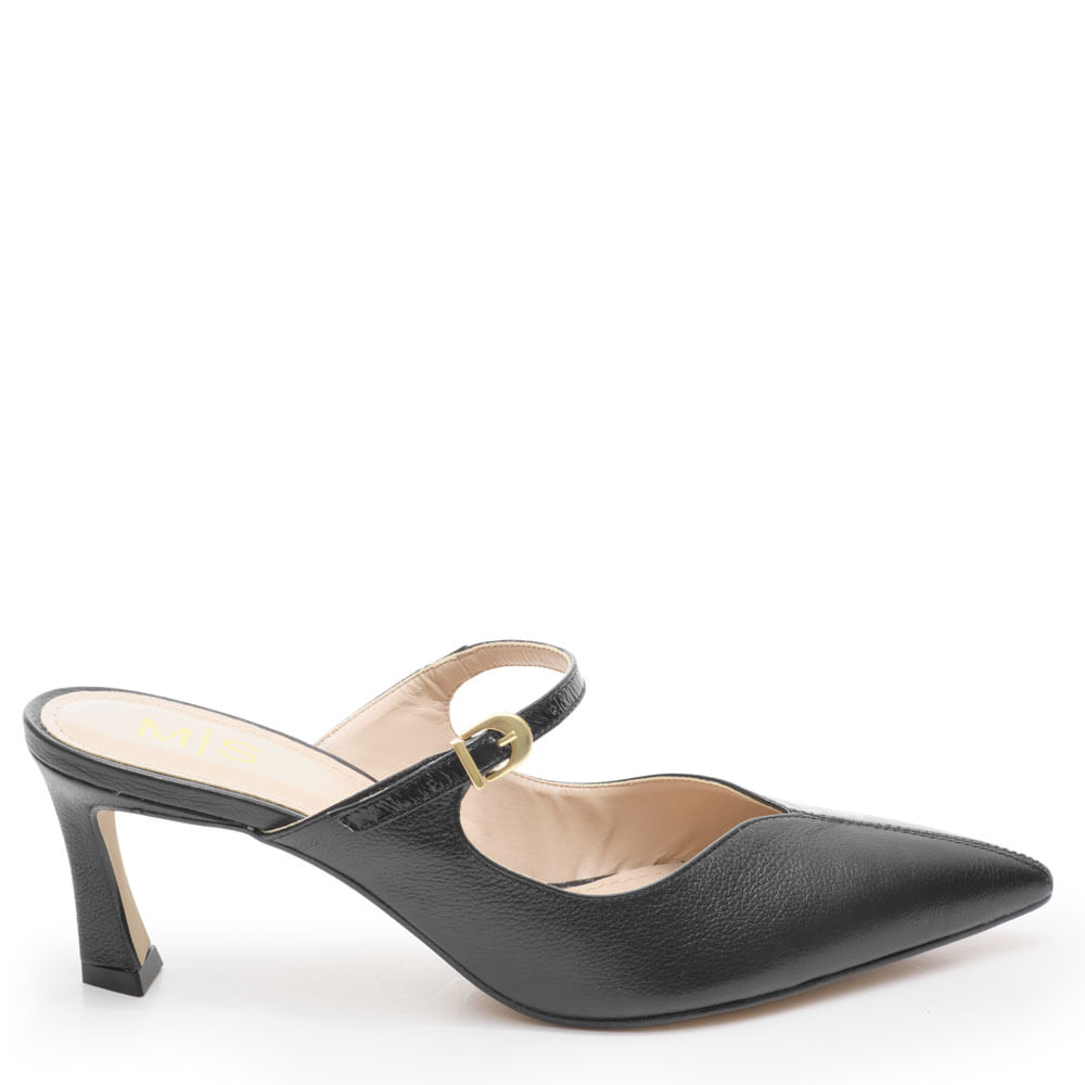 mule m|s slim fly crinkle preto com fivela-1